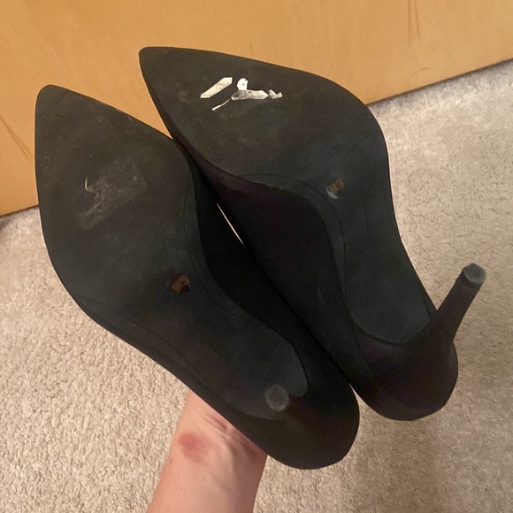 BCBGeneration Black Matte Pointed Heels - Picture 4 of 4